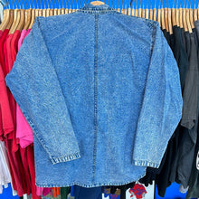 Load image into Gallery viewer, Floral Denim Blazer Jacket
