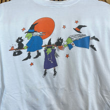 Load image into Gallery viewer, Three Witches One Broom T-shirt
