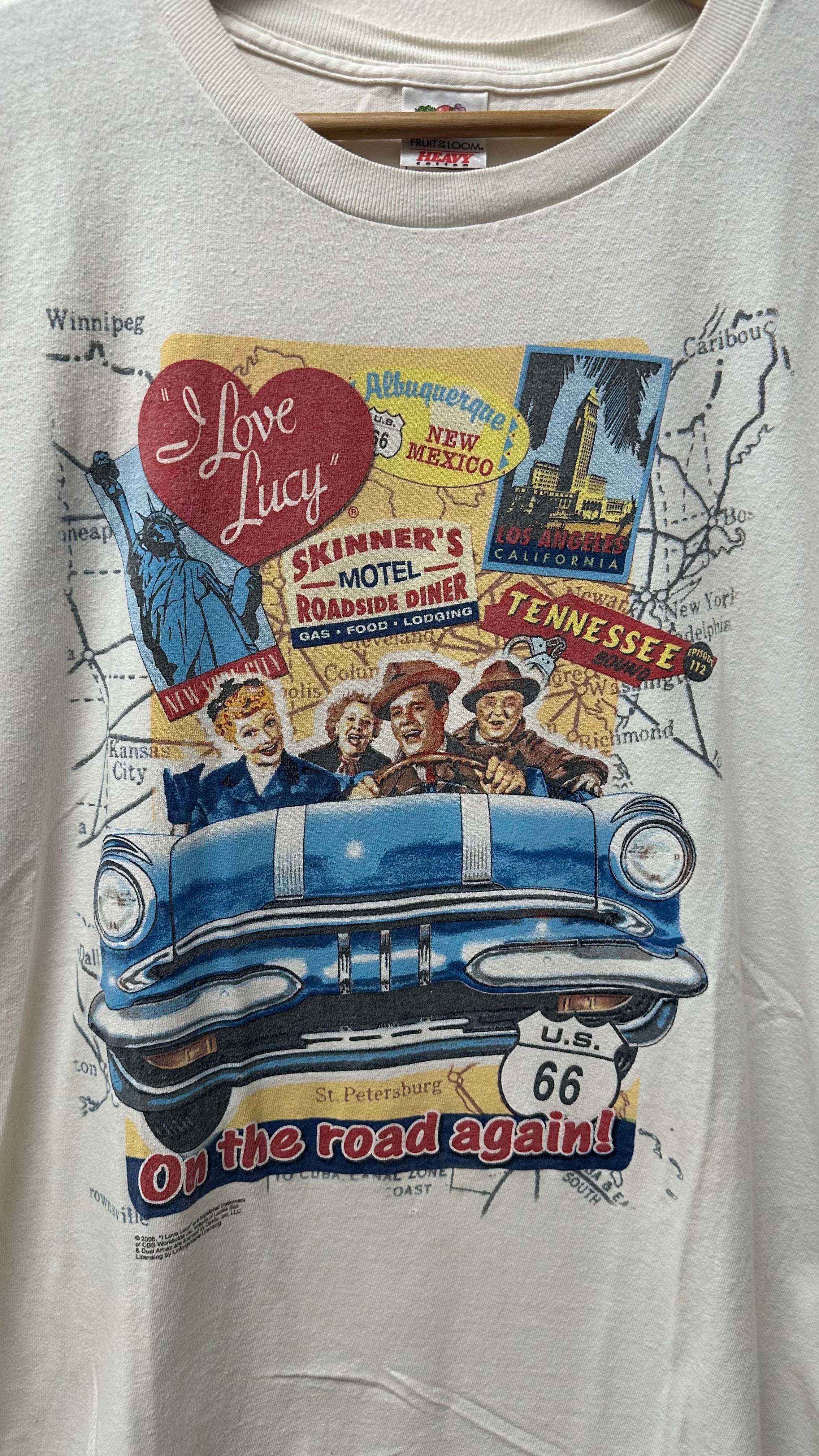 I Love Lucy On the Road Again T-Shirt