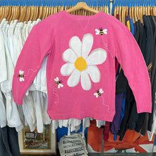 Load image into Gallery viewer, Pink Daisy Bee Sweater
