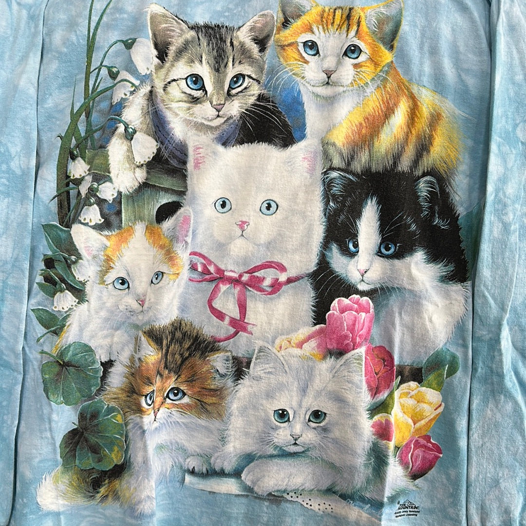 Kittens The Mountain Long Sleeve T-Shirt