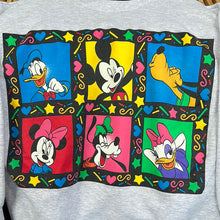 Load image into Gallery viewer, Pop Art Mickey and The Gang Collared Crewneck Sweatshirt
