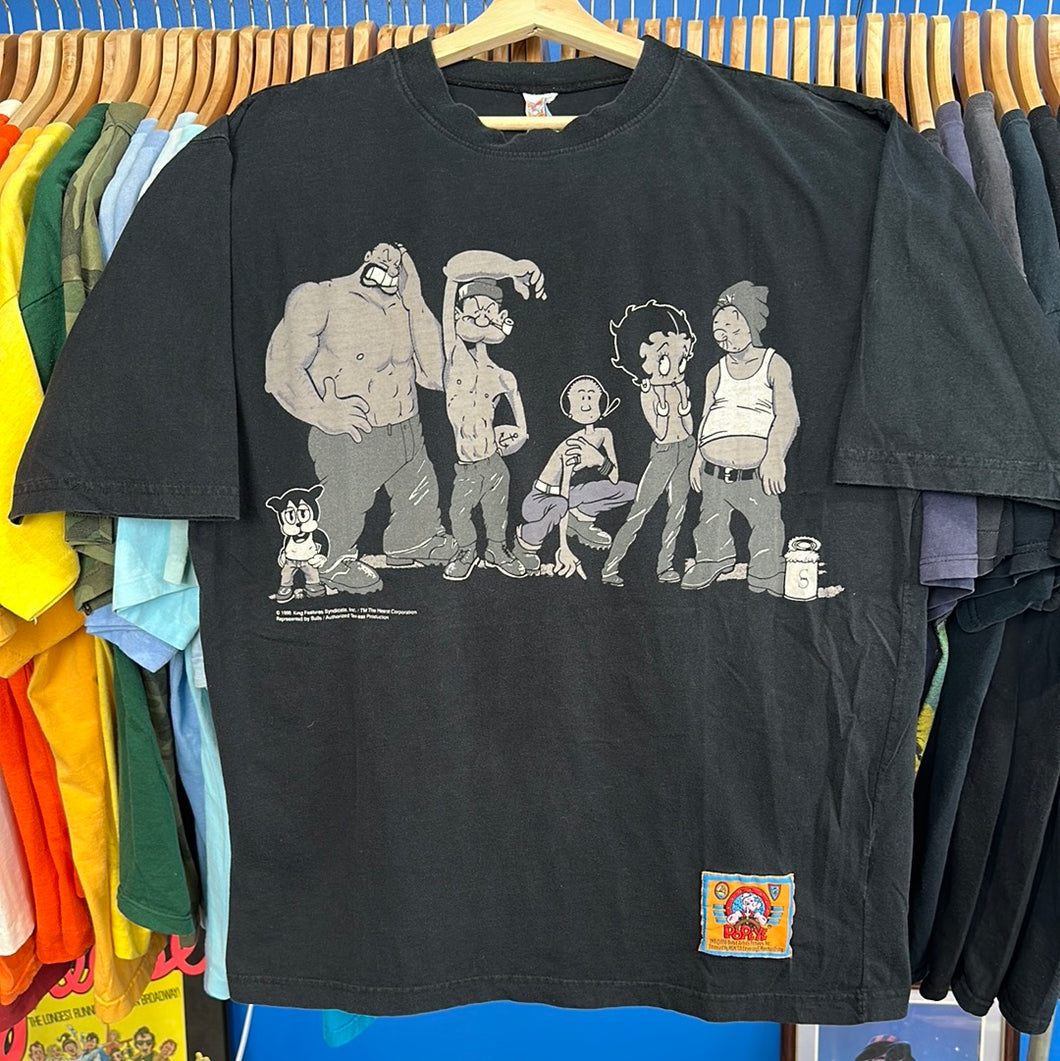 Popeye + Betty Boop Calvin Klein Parody T-Shirt
