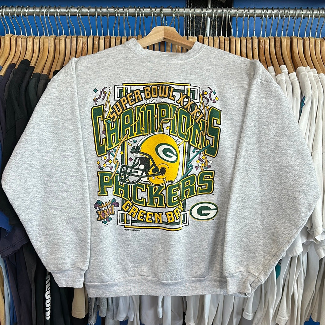 Packers Super Bowl 31 Champs Crewneck Sweatshirt