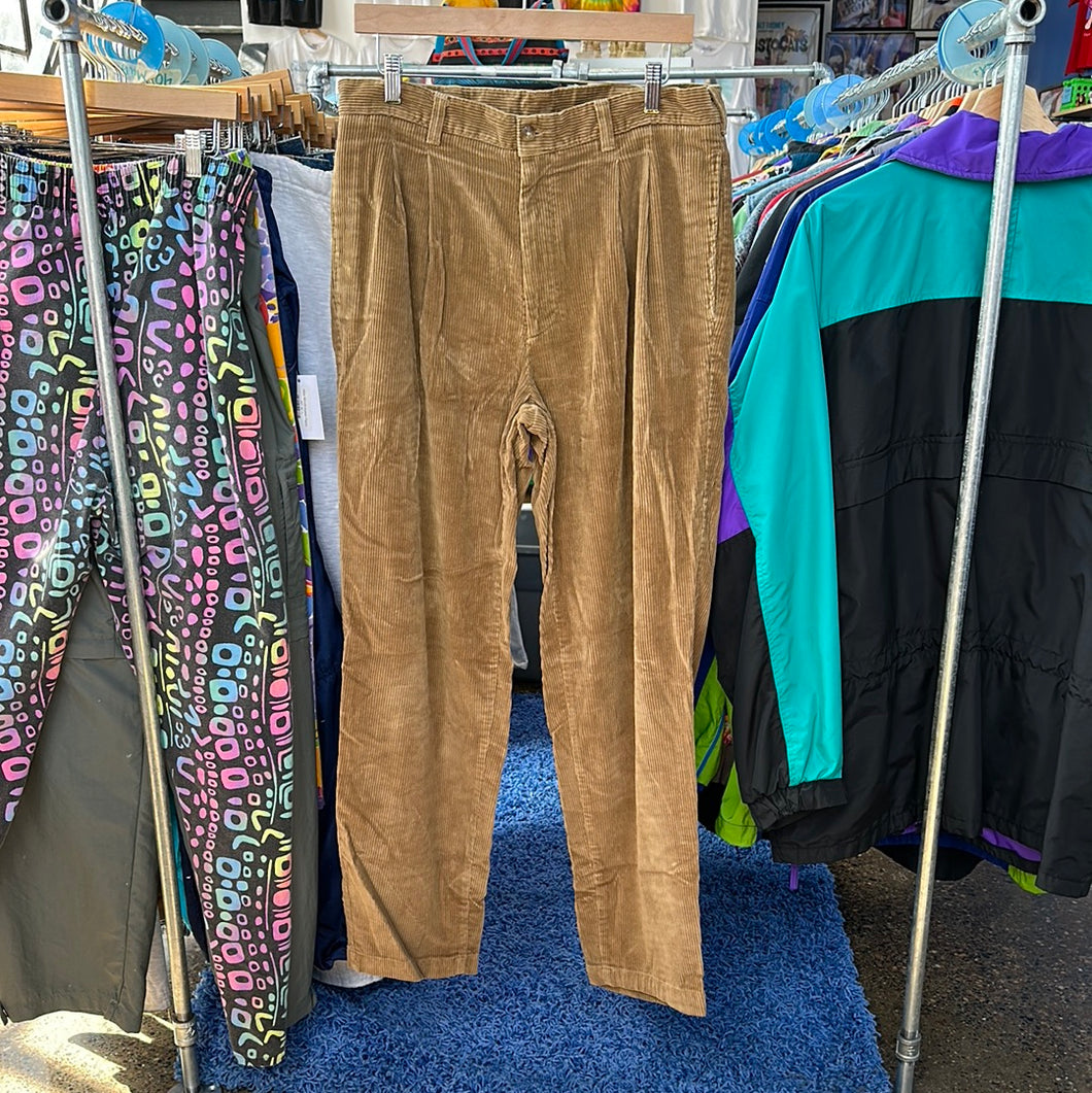 Tan Brown Corduroy Pants