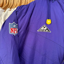 Load image into Gallery viewer, MN Vikings Apex Logo Zip Up Starter Jacket
