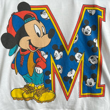 Load image into Gallery viewer, Street Mickey Cropped T-shirt
