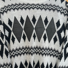 Load image into Gallery viewer, Campus Black &amp; Grey Sweater

