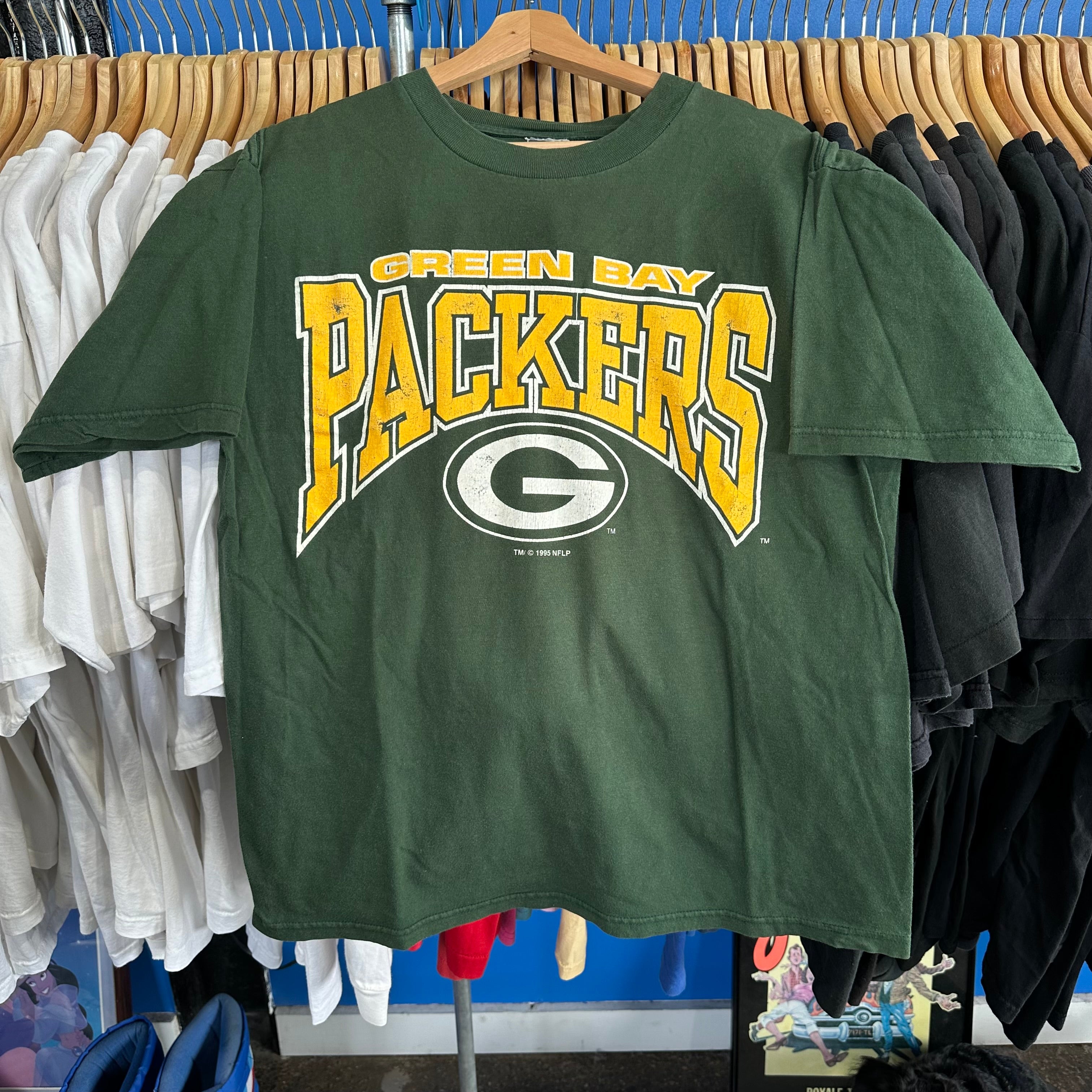 Packers Spellout Green T-Shirt