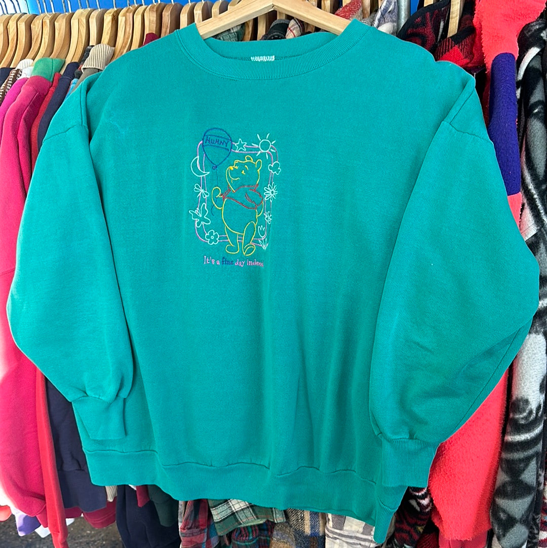 Pooh It’s A Fine Day Indeed Crewneck Sweatshirt