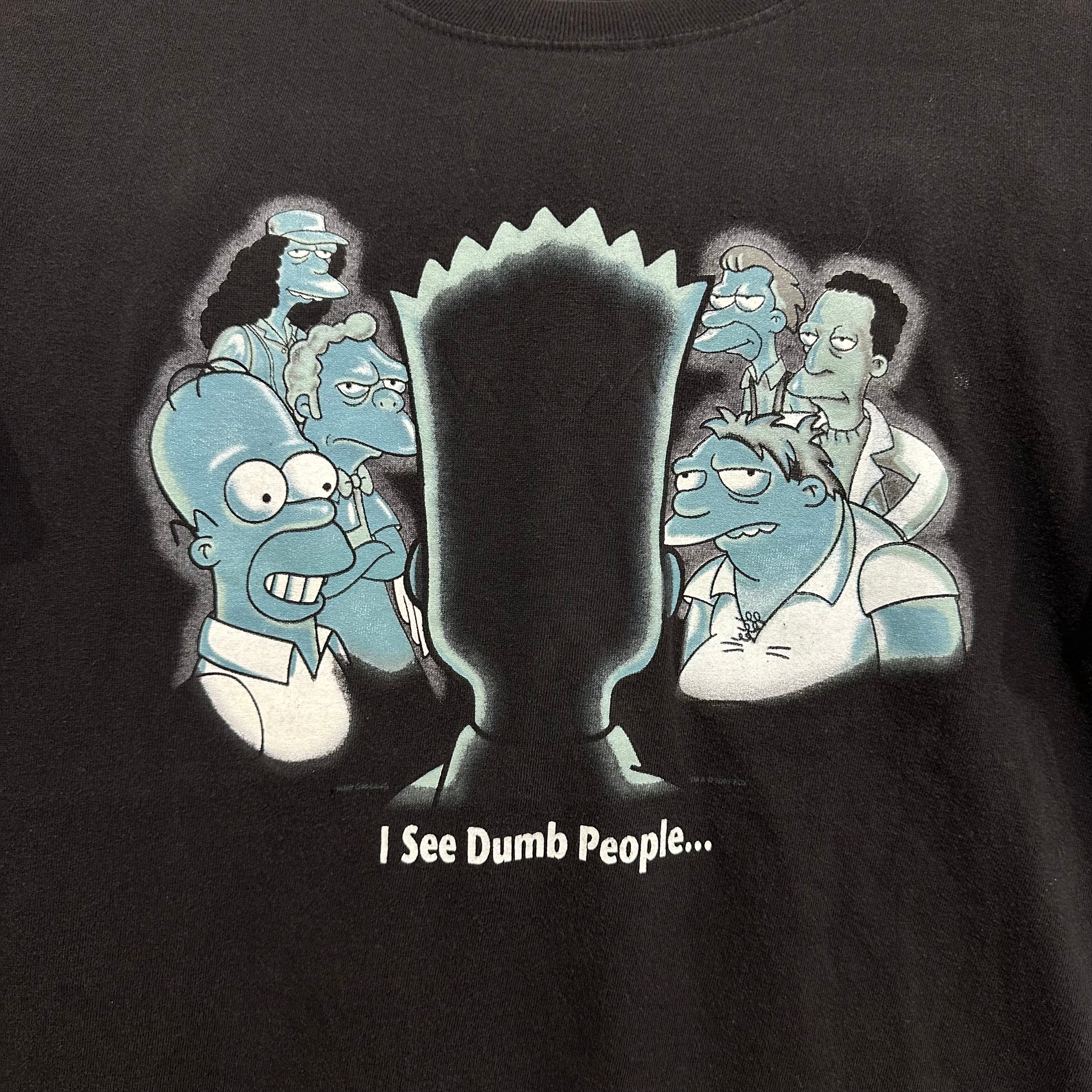Bart Simpson Dumb People T-Shirt