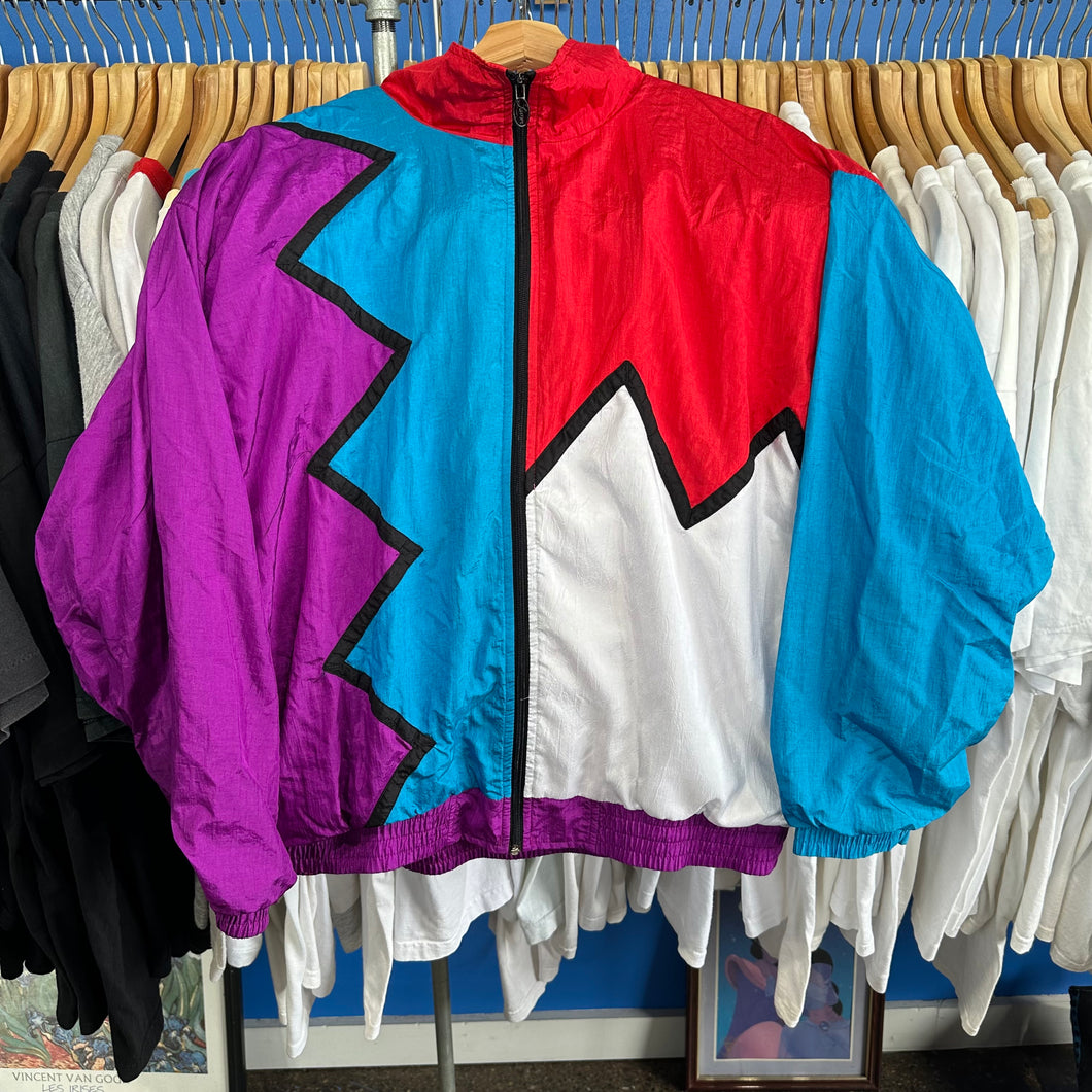 Lavon Color Block Windbreaker Jacket