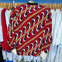 Load image into Gallery viewer, Penguin Bobby Mackie Silk Button Up
