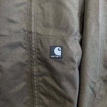 Load image into Gallery viewer, Green/Brown Hooded Carhartt Jacket
