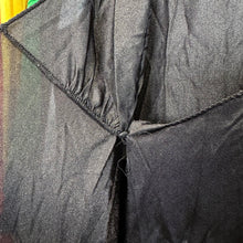 Load image into Gallery viewer, Black Wrap Around Intimate/Sleep Long Dress
