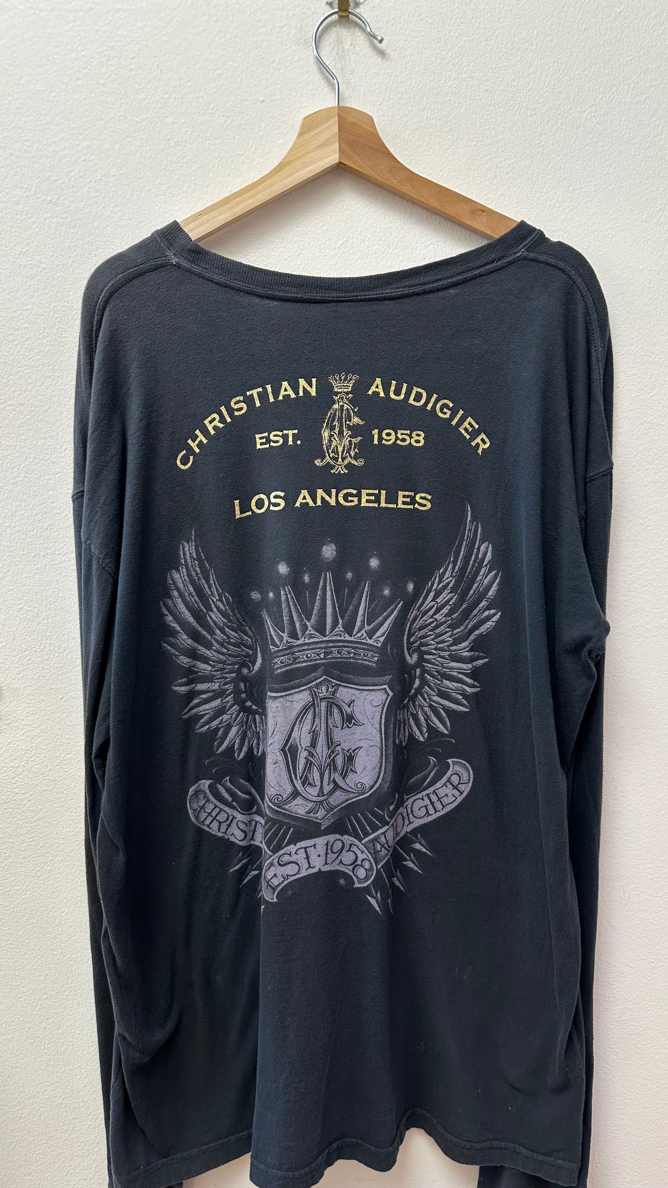 Christian Audigier Long Sleeve T-Shirt