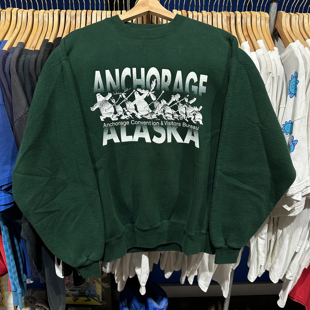 Anchorage Alaska Crewneck Sweatshirt