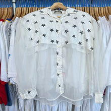 Load image into Gallery viewer, Chiffon Star Femme Button Up
