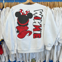 Load image into Gallery viewer, Minnie Spell-out Crewneck Sweater
