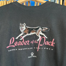 Load image into Gallery viewer, Leader Of The Pack Embroidered Wolf Crewneck Sweatshirt
