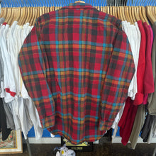 Load image into Gallery viewer, Woolrich Red/Brown Button Up
