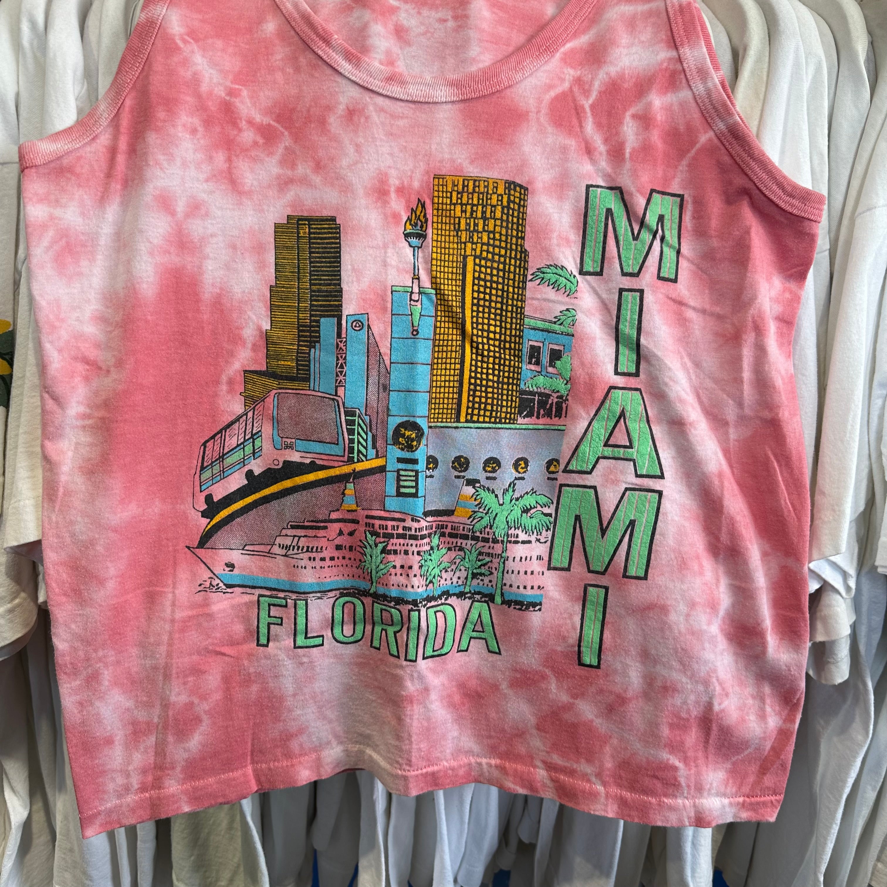 Miami, FL Tie Dye Tank Top
