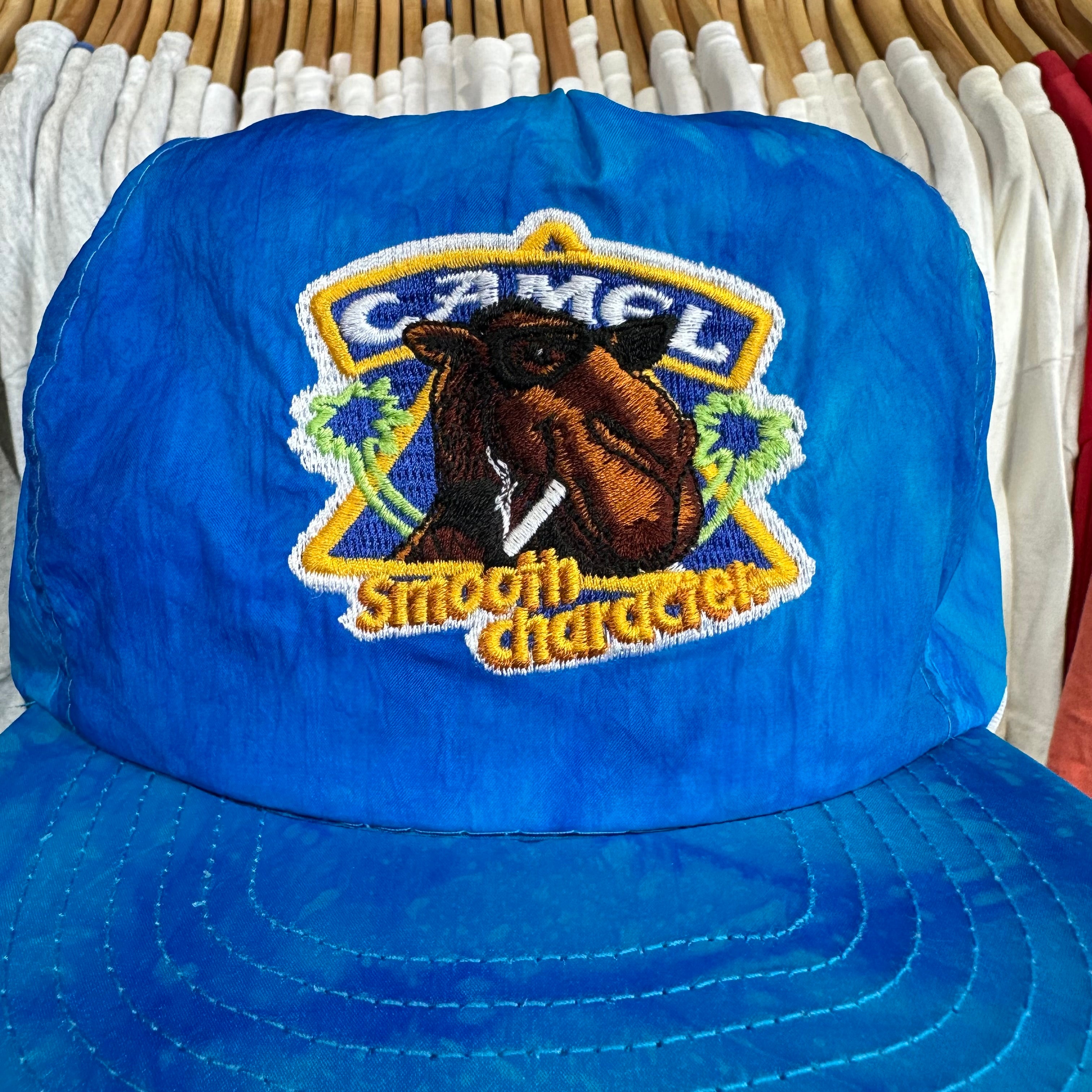 Camel Blue Hat