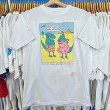 Load image into Gallery viewer, Real Reason Dinosaurs are Extinct T-shirt
