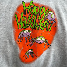 Load image into Gallery viewer, Happy Halloween Spiders Crewneck Sweatshirt
