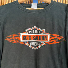 Load image into Gallery viewer, KC’S Saloon Harley Davidson Style Long Sleeve T-Shirt
