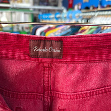 Load image into Gallery viewer, Red Corduroy Pants
