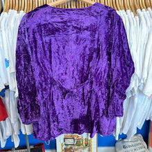 Load image into Gallery viewer, Whimsigoth Velvet Femme Button Up
