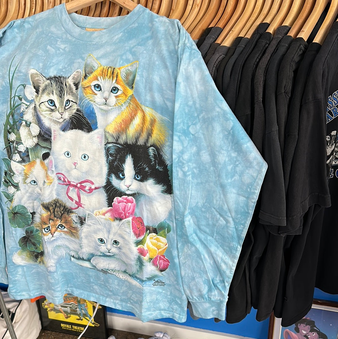 Kittens The Mountain Long Sleeve T-Shirt
