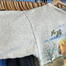 Load image into Gallery viewer, Dogs and Birds Nature Wrap Around Crewneck Sweatshirt
