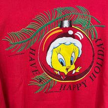 Load image into Gallery viewer, Tweety Bird Happy Holiday Crewneck Sweatshirt
