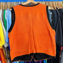 Load image into Gallery viewer, Trick or Treat Monsters Beaded Vest Sweater
