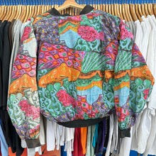 Load image into Gallery viewer, Pattern Silk Bomber Jacket
