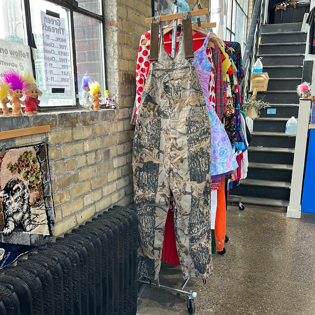 Sniper Camo Overalls Pants