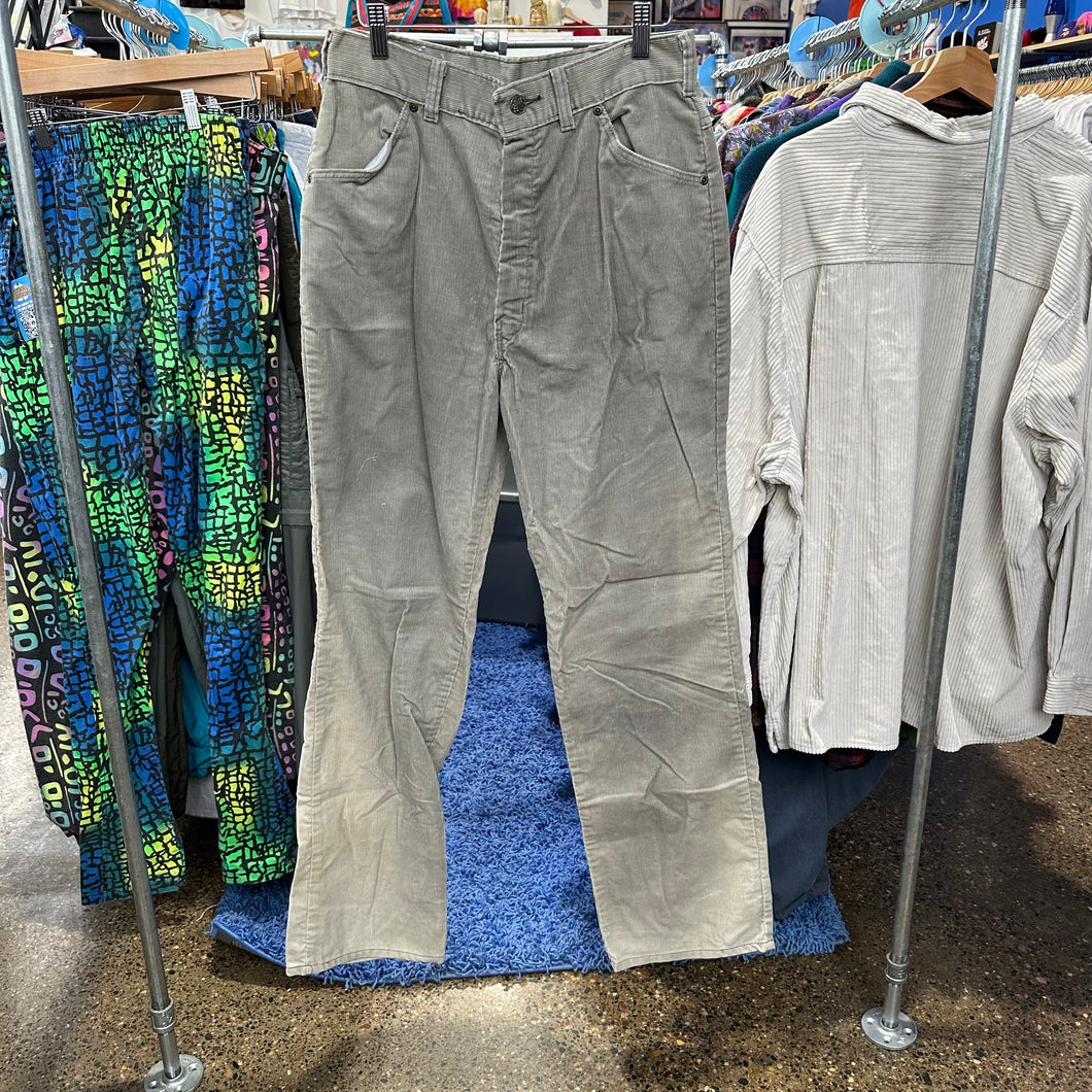 Light Grey Heavy Corduroy Pants
