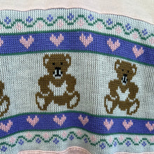Load image into Gallery viewer, Stitched Teddy Bears Crewneck Grandma Sweatshirt
