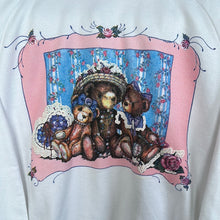 Load image into Gallery viewer, Teddy Bear Collared Grandma Crewneck Sweatshirt
