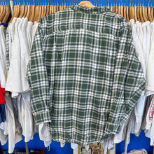 Load image into Gallery viewer, Green Plaid Button Up
