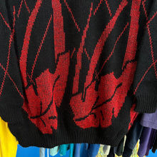 Load image into Gallery viewer, Red Leaves Sparkly Sweater

