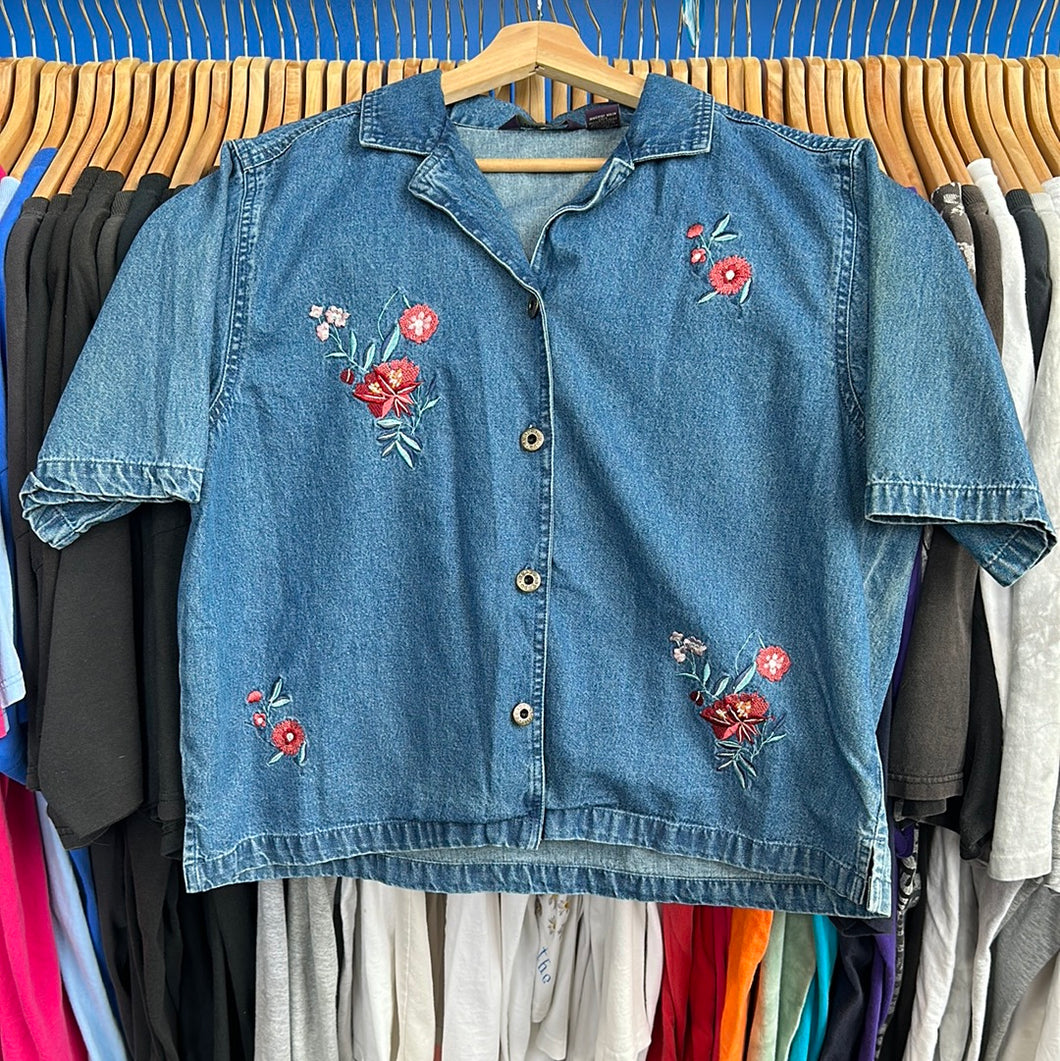 Floral Femme Button Up