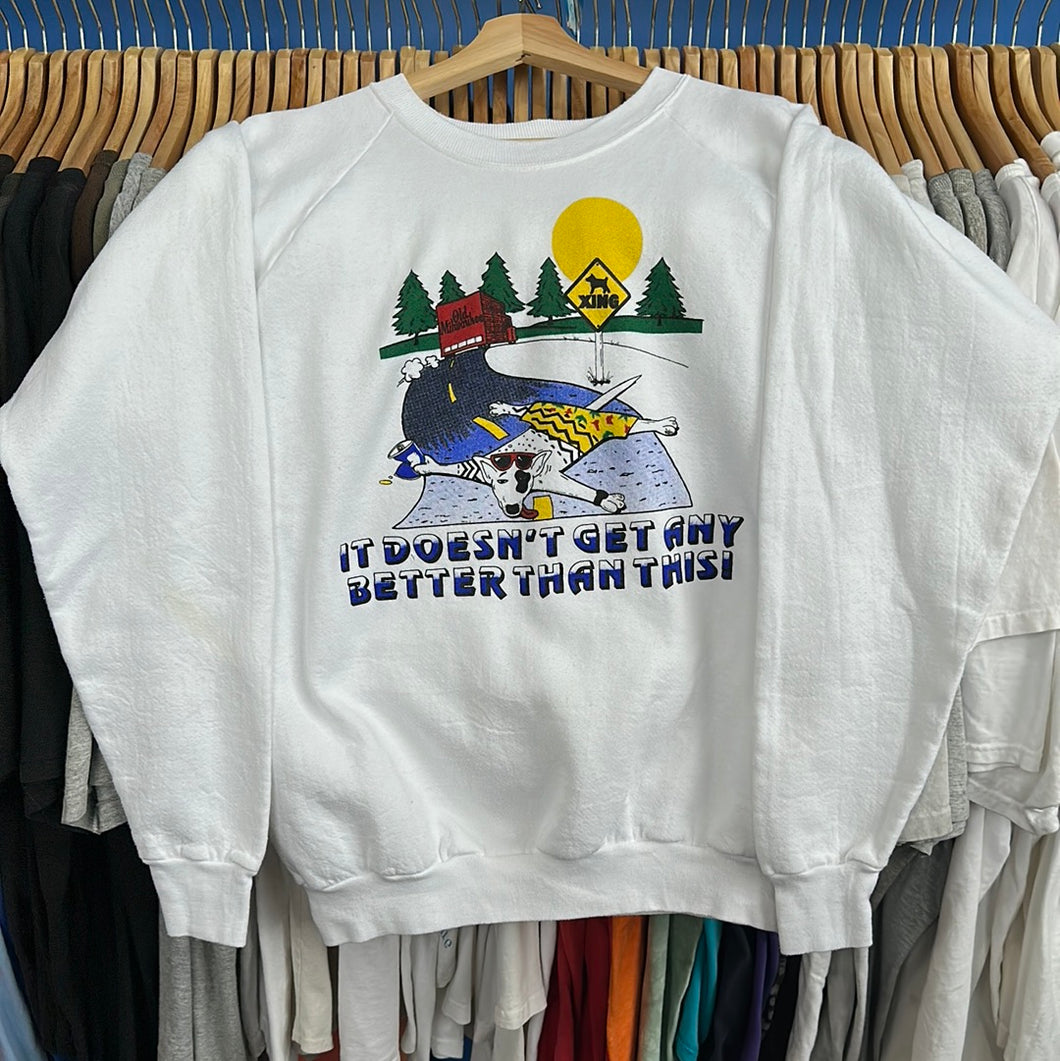 Old Milwaukee X Spud McKenzie Crewneck Sweatshirt