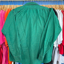 Load image into Gallery viewer, Five Brothers Green Chambray Button Up
