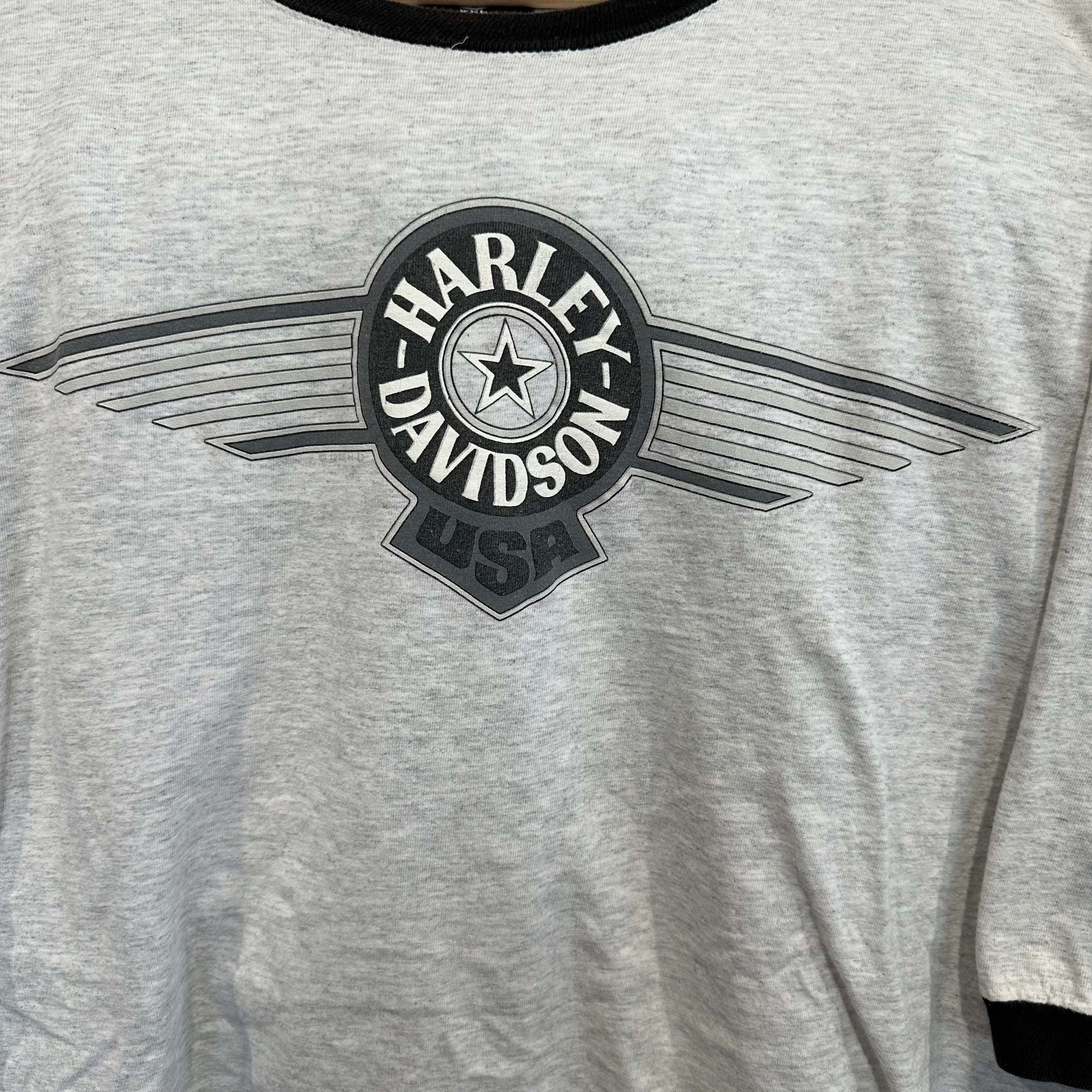 Harley Davidson Wisconsin Ringer T-Shirt