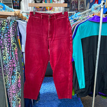 Load image into Gallery viewer, Red Corduroy Pants
