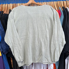 Load image into Gallery viewer, Pale Green Pearl Cardigan Sweater
