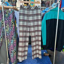Load image into Gallery viewer, 70’s Plaid Flare Pants
